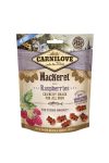 CarniLove Dog Crunchy Snack makréla hússal és málnával 200g