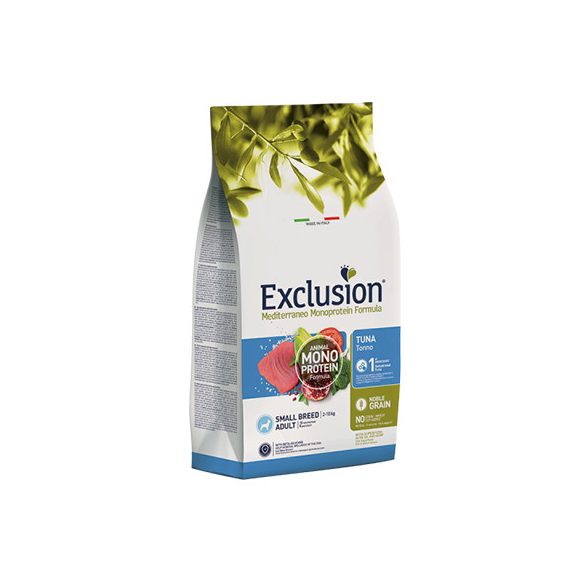 Exclusion Mediterraneo Monoprotein Noble Grain Adult Tuna Small 2kg