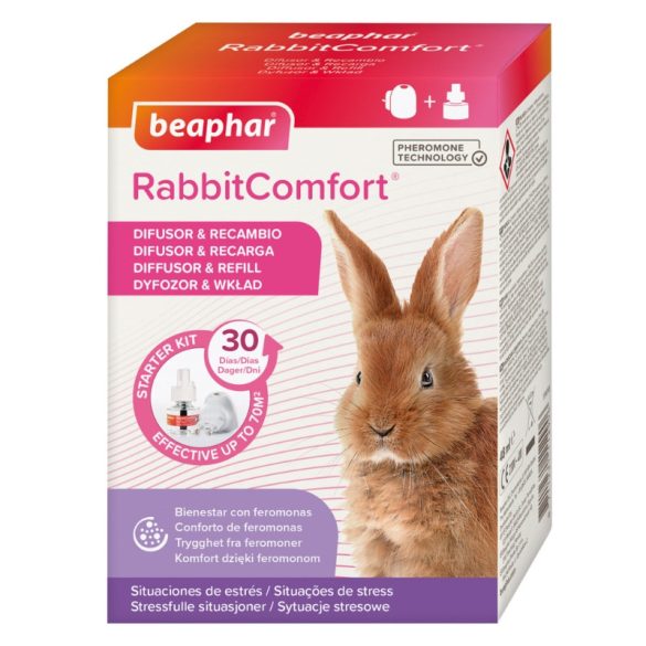 Beaphar RabbitComfort nyugtató párologtató készlet/ utántöltő 48 ml